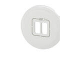 Centre de chargeur USB double blanc Legrand C&eacute;liane