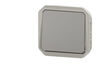 Poussoir lumineux Legrand Plexo? gris composable