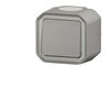 Interrupteur va-et-vient simple Legrand Plexo? gris complet