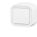 Appareillage &agrave; encastrer sur Seyssins : Interrupteur va-et-vient simple Legrand Plexo? blanc complet