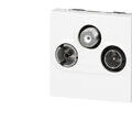 Appareillage &agrave; encastrer sur Seyssins : Prise TV/FM/SAT 2 modules Legrand Mosaic composable