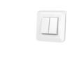 Bouton poussoir double Legrand Mosaic? complet