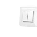 Bouton poussoir double Legrand Mosaic? complet