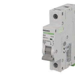 Disjoncteur unipolaire modulaire 6A courbe C Noark Ex9BN