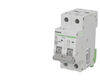 Disjoncteur bipolaire modulaire 2A courbe C Noark Ex9BN
