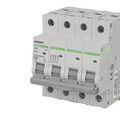 Disjoncteurs, interrupteurs sur Seyssins : Disjoncteur tetrapolaire modulaire 63A courbe C Noark Ex9BN