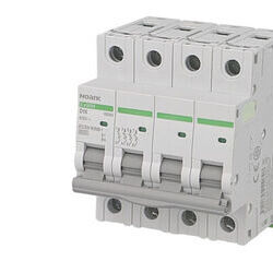 Disjoncteur tetrapolaire modulaire 32A courbe D Noark Ex9BN