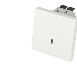 Interrupteur lumineux Efapel Quadra & Latina (45x45)