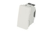 Poussoir simple � module Efapel Quadra & Latina (45x45)