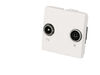 Prise TV + FM Efapel Quadra & Latina (45x45)