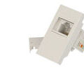 Prise t&eacute;l&eacute;phone RJ11 � module Efapel Quadra & Latina (45x45)