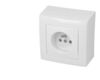 Prise &eacute;lectrique blanche Efapel Logus 90