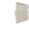 Porte blanche pour coffret 1 rang&eacute;e Hager Gamma13