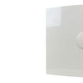 Porte blanche pour coffret 2 rang&eacute;es Hager Gamma13