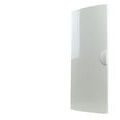 Porte blanche pour coffret 4 rang&eacute;es Hager Gamma13