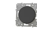 Appareillage &agrave; encastrer sur Seyssins : SCHNEIDER ELECTRIC Poussoir simple anthracite Schneider Odace