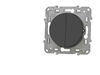 SCHNEIDER ELECTRIC Interrupteur va-et-vient double anthracite Schneider Odace