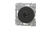 SCHNEIDER ELECTRIC Prise TV anthracite Schneider Odace