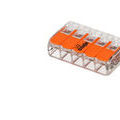 25 mini connecteur WAGO 5 entr&eacute;es pour fil souple ou rigide