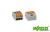 WAGO 50 connecteur 3 entr&eacute;es pour fil souple ou rigide
