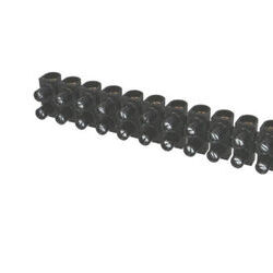 SOLERA Barrette de connexion "domino" 12 entr&eacute;es 10mm� noire