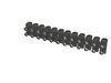 SOLERA Barrette de connexion "domino" 12 entr&eacute;es 10mm� noire 10
