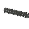 Connexions et raccordements sur Seyssins : SOLERA Barrette de connexion "domino" 12 entr&eacute;es 10mm� noire 10
