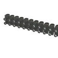 Connexions et raccordements sur Seyssins : SOLERA Barrette de connexion "domino" 12 entr&eacute;es 16mm� noire