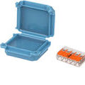 bis-electric Boite de jonction isolante "gel" avec 1 borne Wago 5 entr&eacute;es