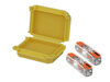 bis-electric Boite de jonction isolante "gel" avec 2 bornes Wago 2 entr&eacute;es Inline