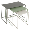 fermob TRILOGIE DE TABLES BASSES GIGOGNES