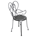Chaises / bancs sur Saint-Didier-sur-Chalaronne : fermob CHAISE ANGE