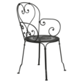 Chaises / bancs sur Saint-Didier-sur-Chalaronne : fermob FAUTEUIL 1900