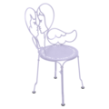 Chaises / bancs sur Saint-Didier-sur-Chalaronne : fermob CHAISE ANGE