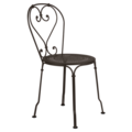 Chaises / bancs sur Saint-Didier-sur-Chalaronne : fermob CHAISE 1900