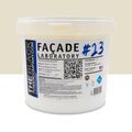 Mur / Fa&ccedil;ade sur Mont&eacute;limar : FACADE LABORATORY #23 - Peinture HYDRO Pliolite RAL 1013 - Blanc perl&eacute; 5L