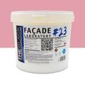 Mur / Fa&ccedil;ade sur Mont&eacute;limar : FACADE LABORATORY #23 - Peinture HYDRO Pliolite RAL 3015 - Rose clair 5L