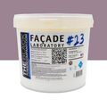Mur / Fa&ccedil;ade sur Mont&eacute;limar : FACADE LABORATORY #23 - Peinture HYDRO Pliolite RAL 4009 - Violet pastel 5L
