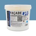 Mur / Fa&ccedil;ade sur Mont&eacute;limar : FACADE LABORATORY #23 - Peinture HYDRO Pliolite RAL 5024 - Bleu pastel 5L