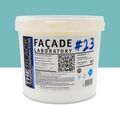 Mur / Fa&ccedil;ade sur Mont&eacute;limar : FACADE LABORATORY #23 - Peinture HYDRO Pliolite RAL 6027 - Vert clair 5L