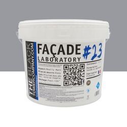 FACADE LABORATORY #23 - Peinture HYDRO Pliolite RAL 7004 - Gris de s&eacute;curit&eacute; 15L