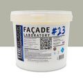 Mur / Fa&ccedil;ade sur Mont&eacute;limar : FACADE LABORATORY #23 - Peinture HYDRO Pliolite RAL 7032 - Gris silex 5L