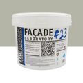 Mur / Fa&ccedil;ade sur Mont&eacute;limar : FACADE LABORATORY #23 - Peinture HYDRO Pliolite RAL 7032 - Gris silex 15L