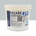 Mur / Fa&ccedil;ade sur Mont&eacute;limar : FACADE LABORATORY #23 - Peinture HYDRO Pliolite RAL 7035 - Gris clair 5L