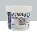 Mur / Fa&ccedil;ade sur Mont&eacute;limar : FACADE LABORATORY #23 - Peinture HYDRO Pliolite RAL 7035 - Gris clair 15L
