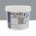 Mur / Fa&ccedil;ade sur Mont&eacute;limar : FACADE LABORATORY #23 - Peinture HYDRO Pliolite RAL 7042 - Gris signalisation A 15L