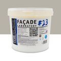 Mur / Fa&ccedil;ade sur Mont&eacute;limar : FACADE LABORATORY #23 - Peinture HYDRO Pliolite RAL 7044 - Gris soie 5L