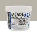 Mur / Fa&ccedil;ade sur Mont&eacute;limar : FACADE LABORATORY #23 - Peinture HYDRO Pliolite RAL 7044 - Gris soie 15L