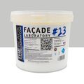 Mur / Fa&ccedil;ade sur Mont&eacute;limar : FACADE LABORATORY #23 - Peinture HYDRO Pliolite RAL 7047 - Telegris 4 5L