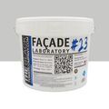 Mur / Fa&ccedil;ade sur Mont&eacute;limar : FACADE LABORATORY #23 - Peinture HYDRO Pliolite RAL 7047 - Telegris 4 15L